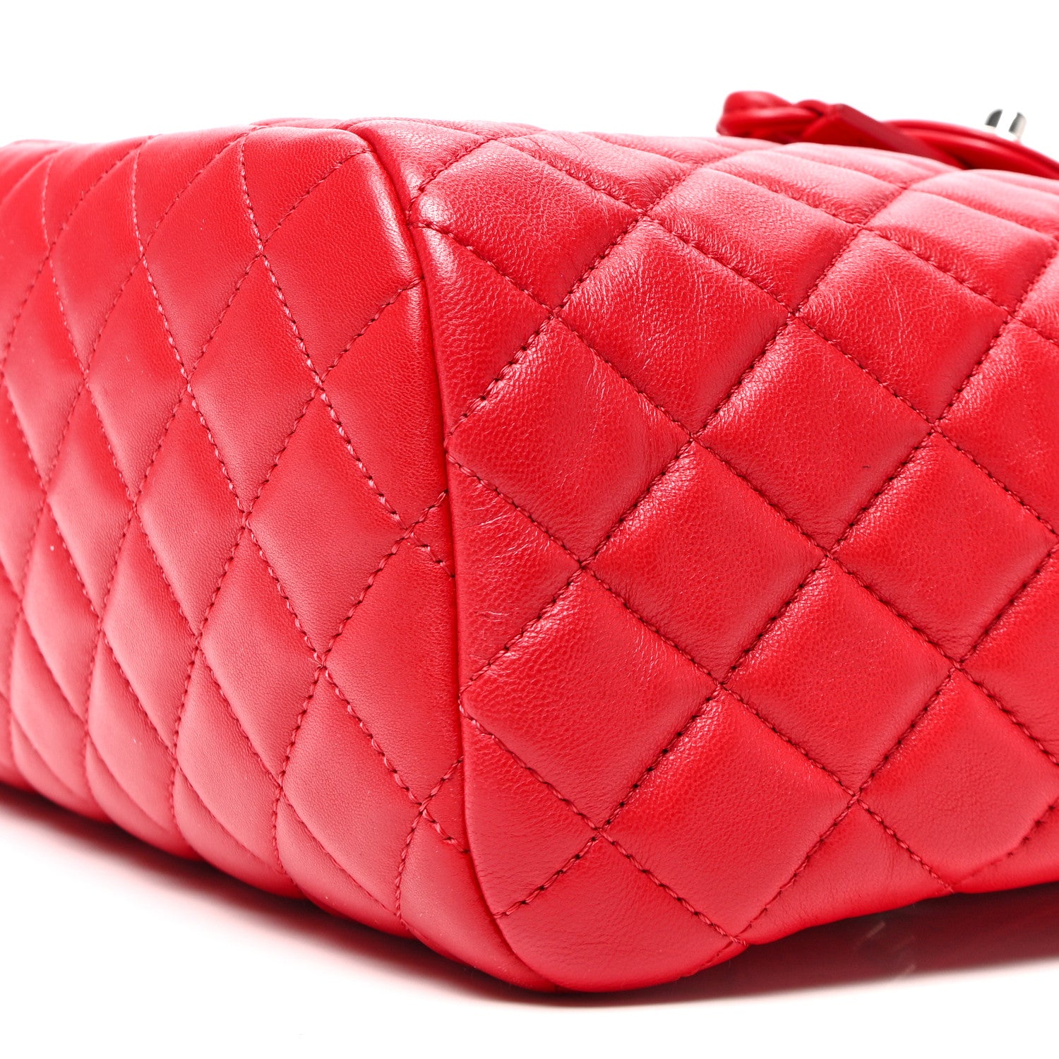 Chanel Lambskin Quilted Small Urban Spirit Backpack Red 10 of 11