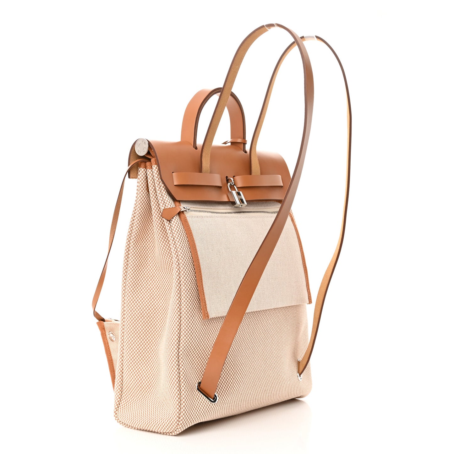 Vache Hunter Criss Viking Herbag a Dos Retourne Backpack Ecru Beige Naturel