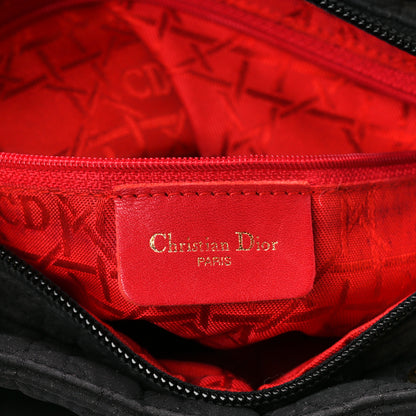 Christian Dior Nylon Cannage Large Lady Dior Black 7 of 11