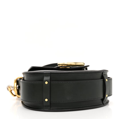 Chloe Calfskin Suede Small Tess Bag Deep Forest 4 of 12