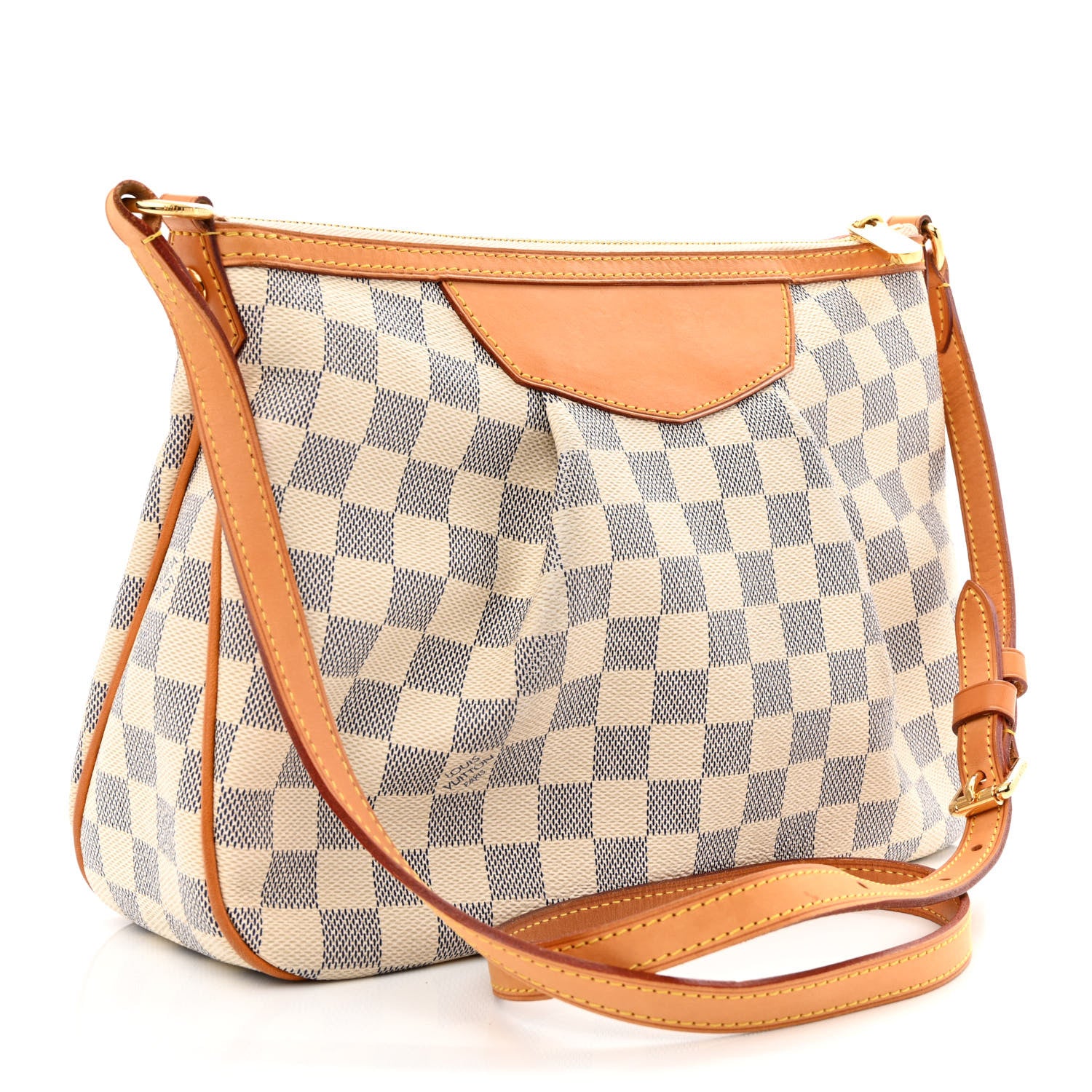 Louis Vuitton Damier Azur Siracusa PM 3 of 10