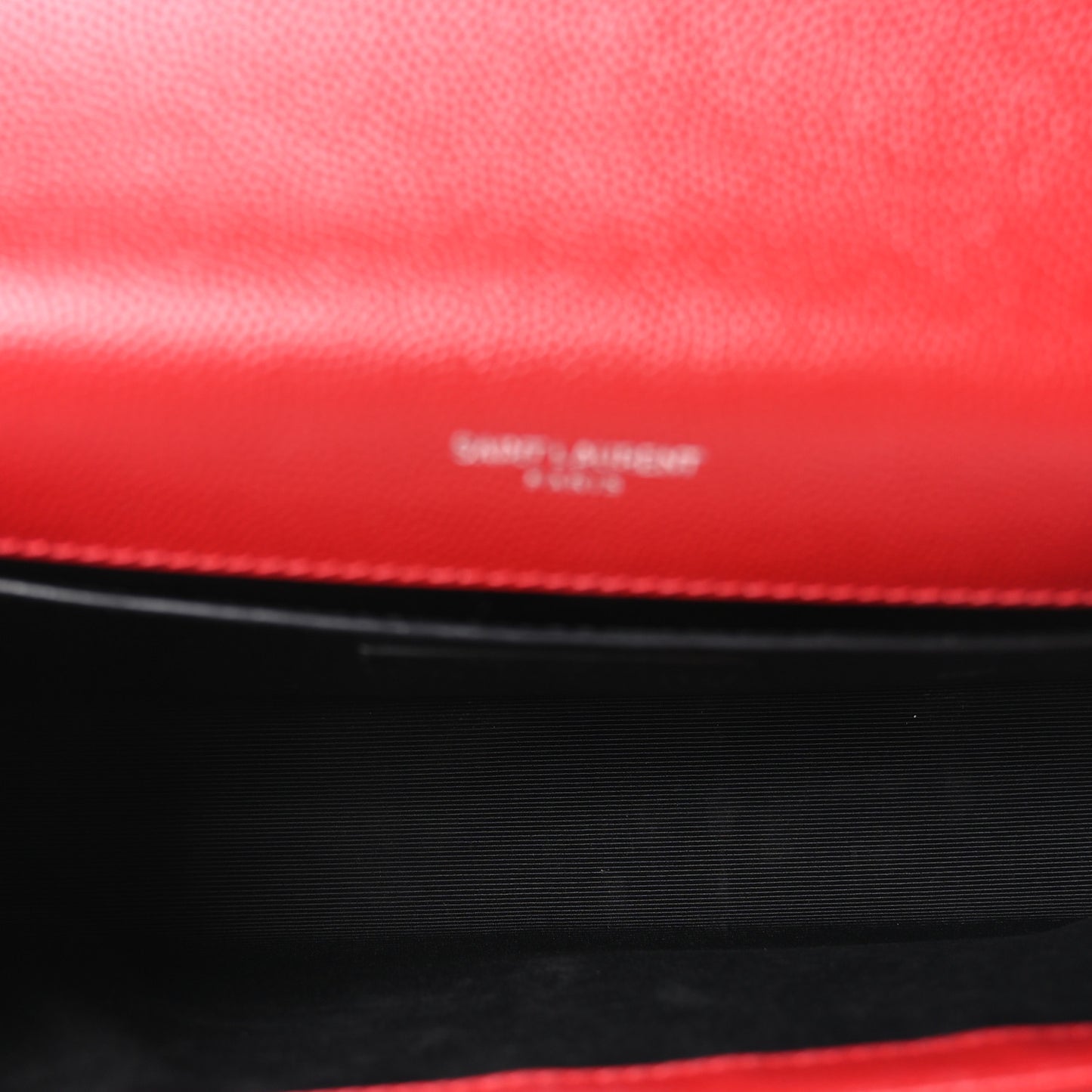 Grain De Poudre Medium Classic Monogram Kate Tassel Satchel Rouge Eros