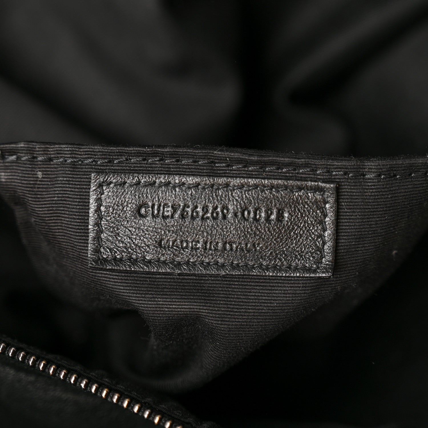 Saint Laurent Lambskin Wide Puffer Tote Black 7 of 13