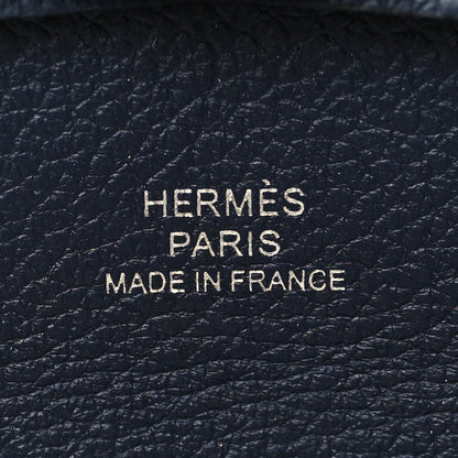 Hermes Evercolor Bastia Coin Purse Bleu Nuit 6 of 6