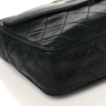 Chanel Lambskin Quilted Tassel Camera Case Navy 9 of 11