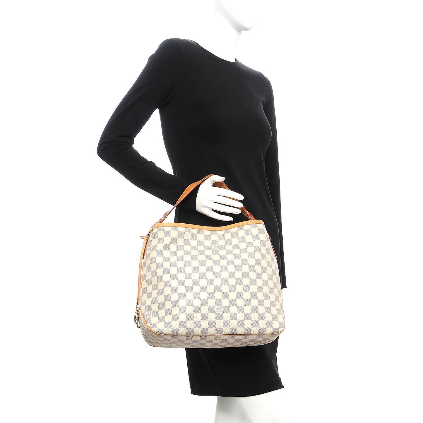 Damier Azur Delightful PM Rose Ballerine