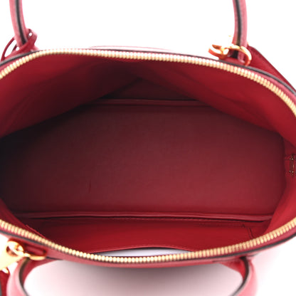 Hermes Taurillon Clemence Bolide 31 Rouge Grenat 5 of 9