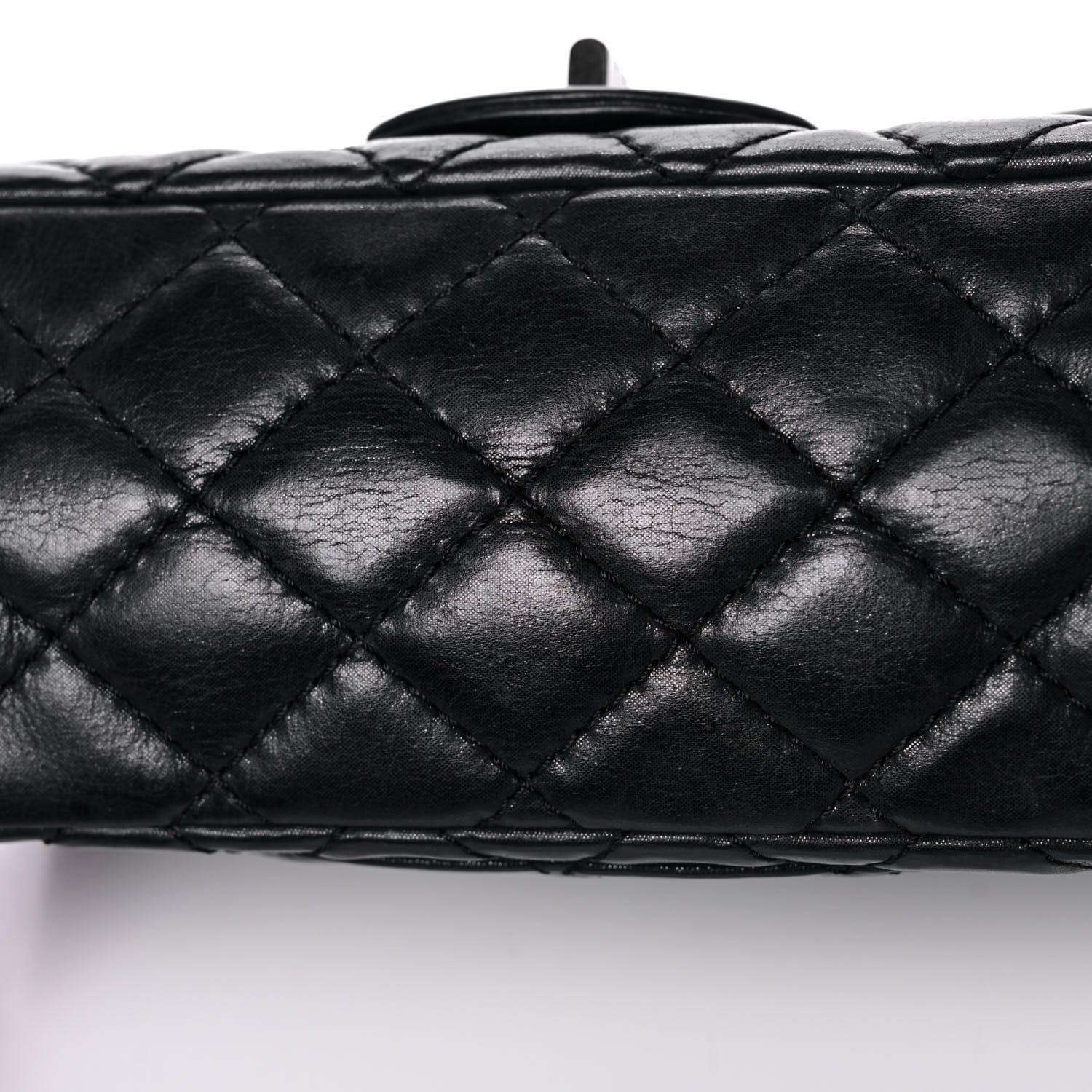Chanel Iridescent Calfskin Quilted 2.55 Reissue 224 Flap Black 12 of 17