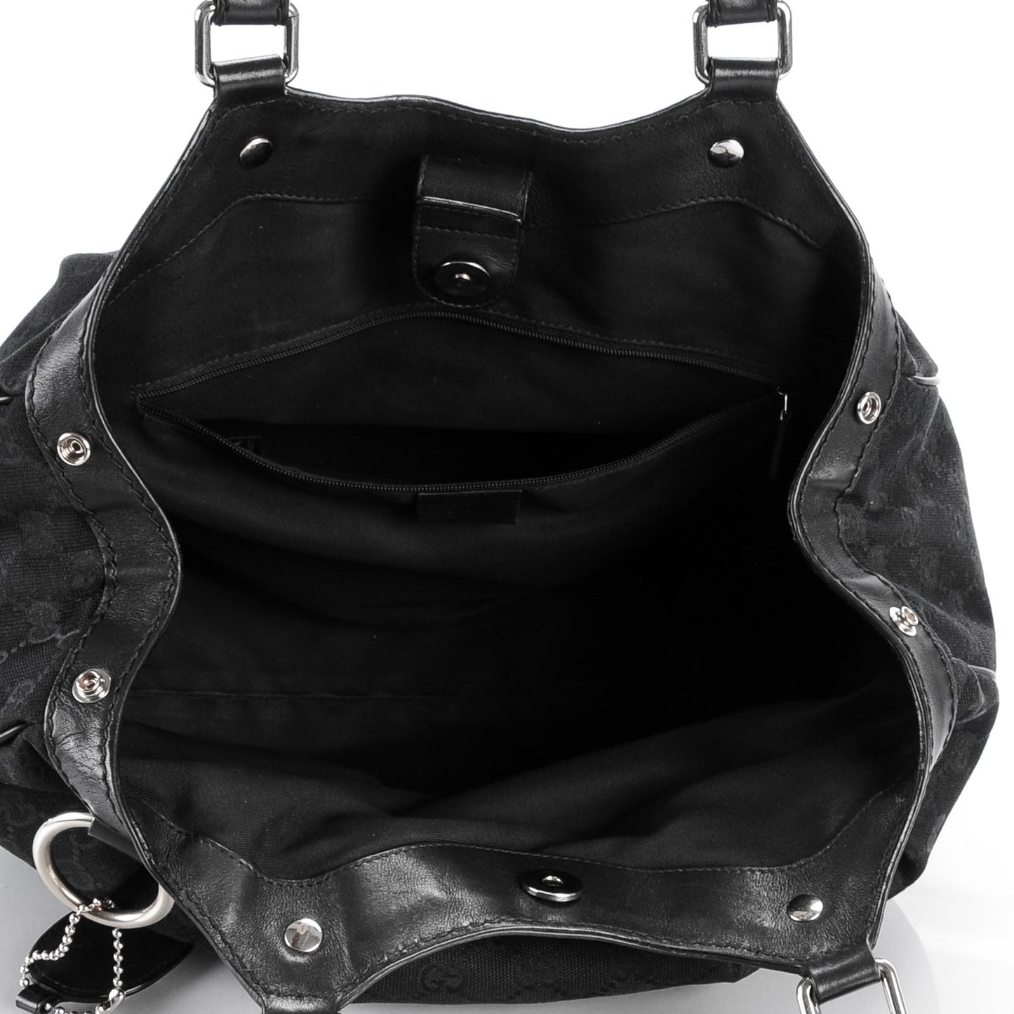 Monogram Medium Sukey Tote Black