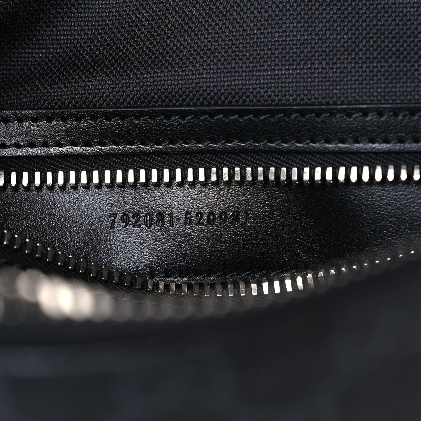 GG Supreme Monogram Messenger Bag Black Grey