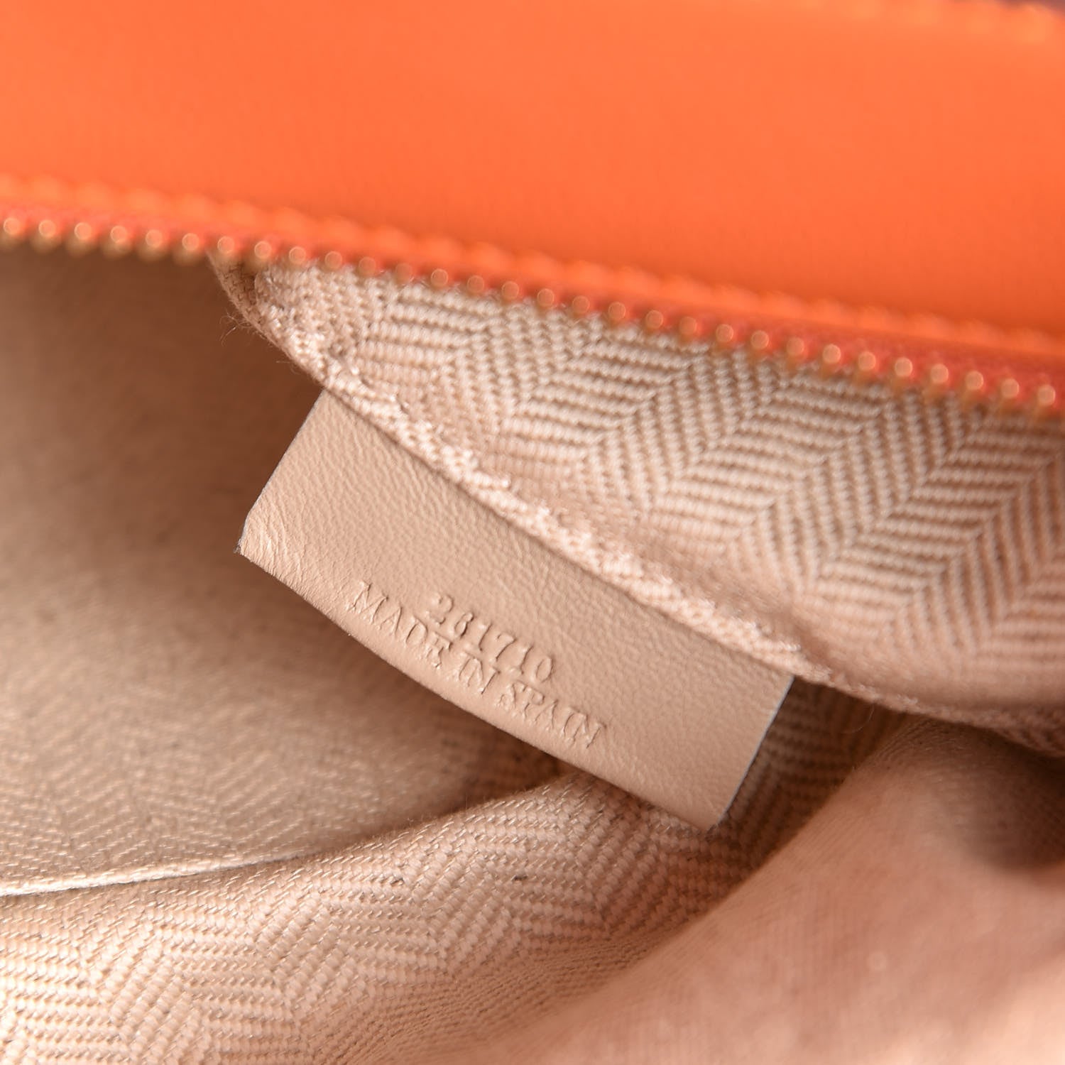 Loewe Calfskin Medium Puzzle Bag Orange Multi 9 of 10