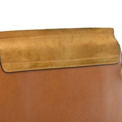 Chloe Suede Calfskin Medium Faye Shoulder Bag Mustard Brown 7 of 12