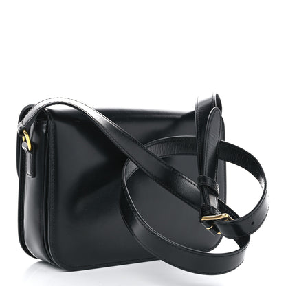 Celine Shiny Calfskin Medium Triomphe Black 3 of 10