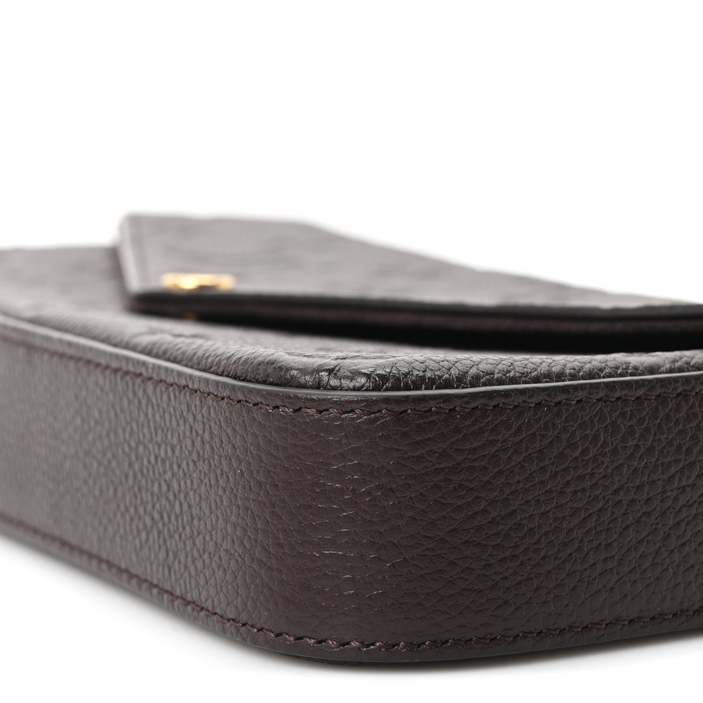 Empreinte Pochette Felicie Chain Wallet Chocolate