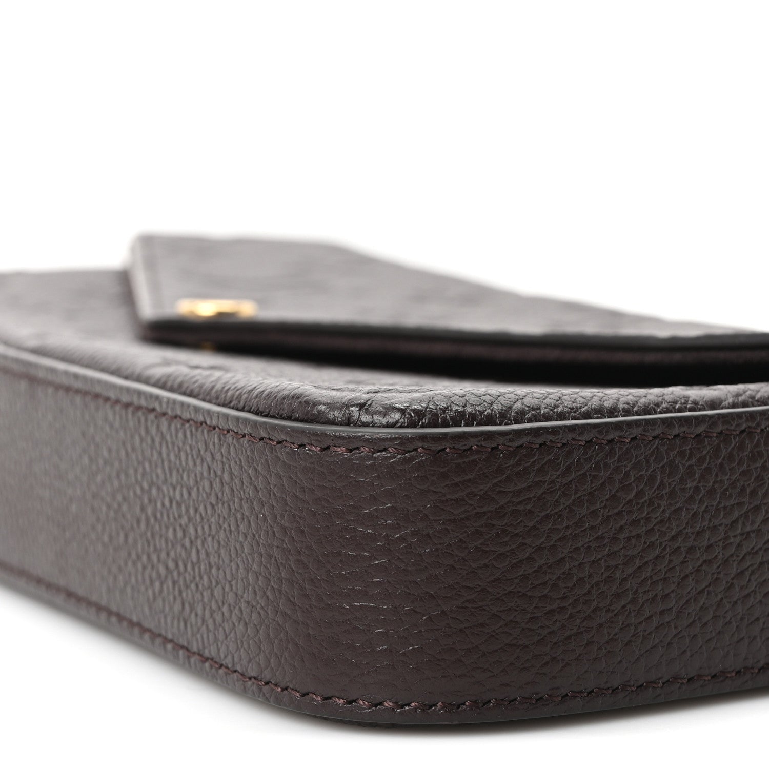 Louis Vuitton Empreinte Pochette Felicie Chain Wallet Chocolate 11 of 12