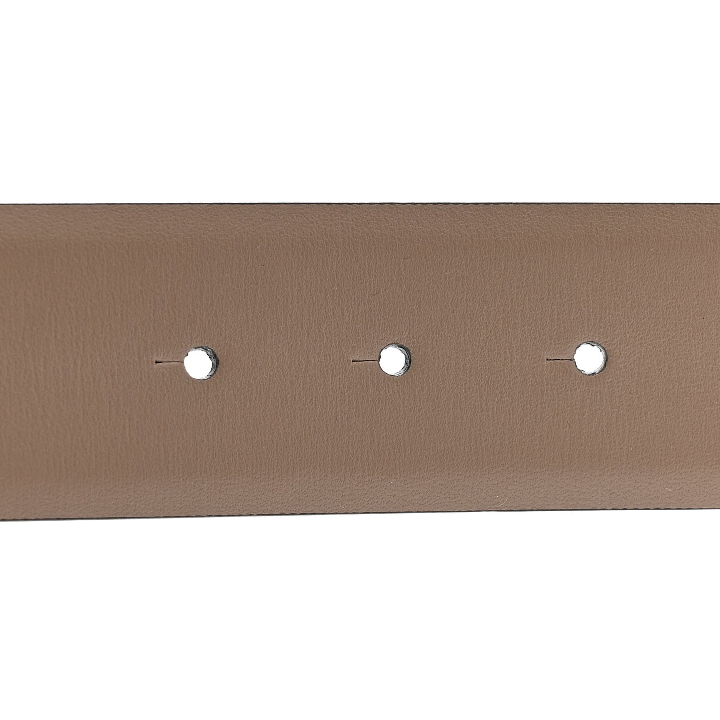 Glossy Calfskin VLogo Reversible 40mm Belt 85 34 Smokey Beige Black