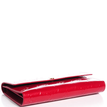 Louis Vuitton Vernis Porte Tresor International Wallet Pomme D'Amour 4 of 7