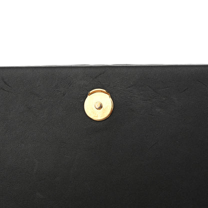 Saint Laurent Smooth Calfskin Classic Monogram Kate Tassel Chain Wallet Black 12 of 13