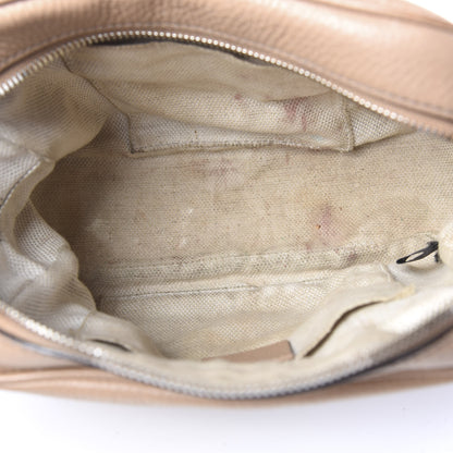 Gucci Pebbled Calfskin Small Soho Disco Bag Rose Beige 4 of 10