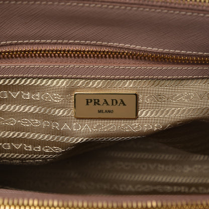 Prada Saffiano Small Galleria Double Zip Tote Cammeo 6 of 15