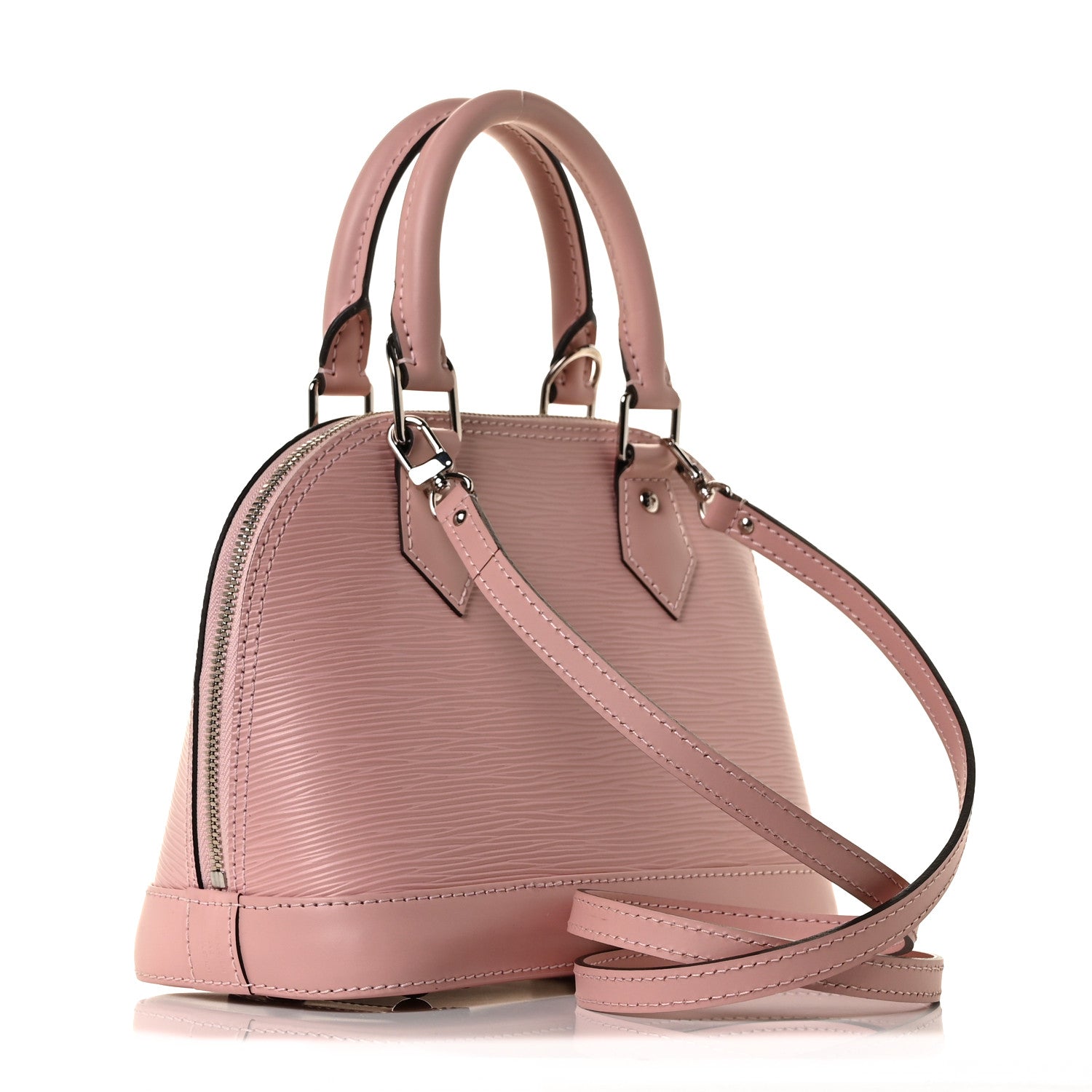 Louis Vuitton Epi Alma BB Rose Ballerine 3 of 8