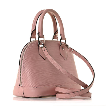 Louis Vuitton Epi Alma BB Rose Ballerine 3 of 8