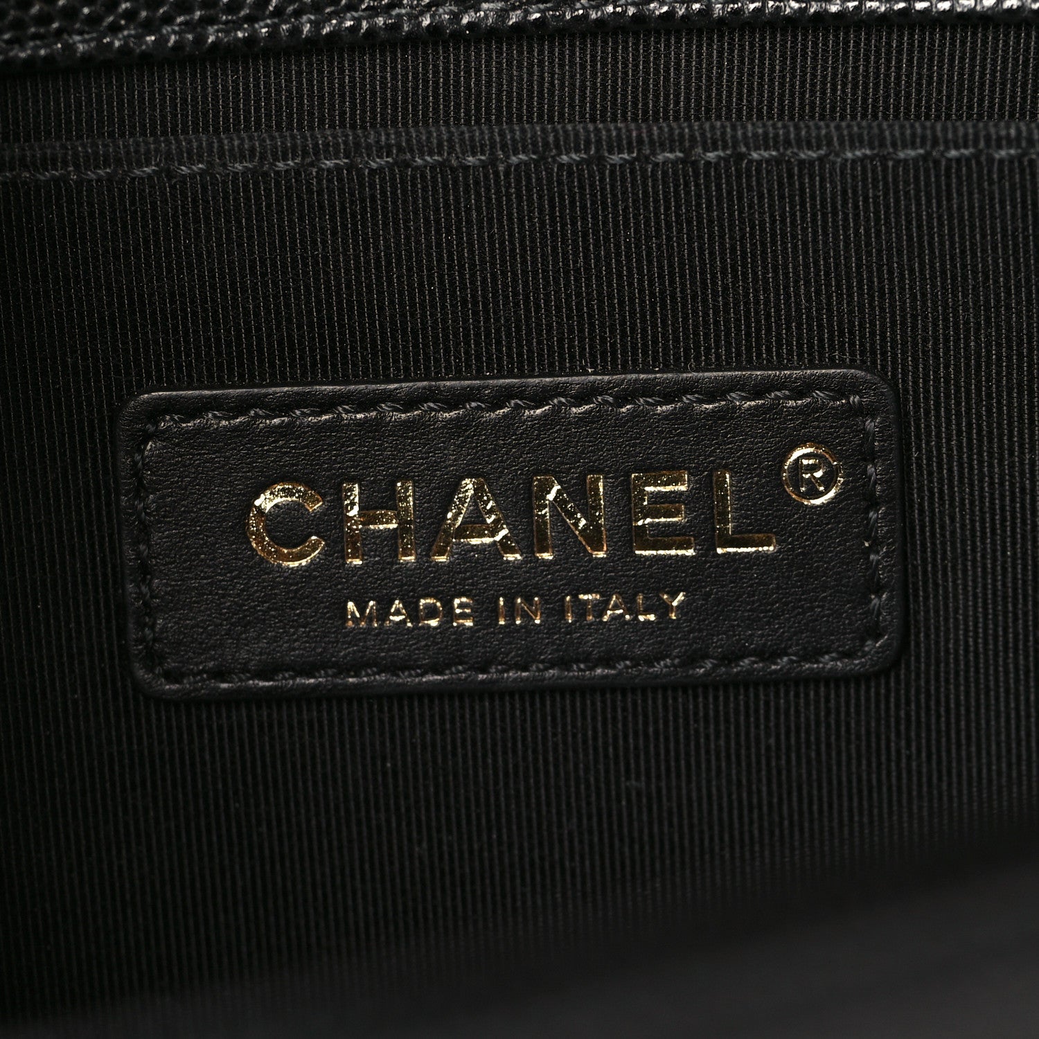 Chanel Caviar Quilted Medium Boy Flap Black 6 of 10