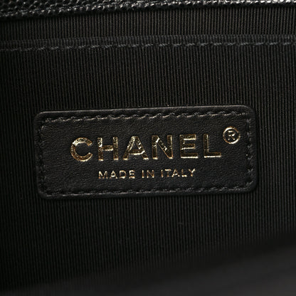 Chanel Caviar Quilted Medium Boy Flap Black 6 of 10