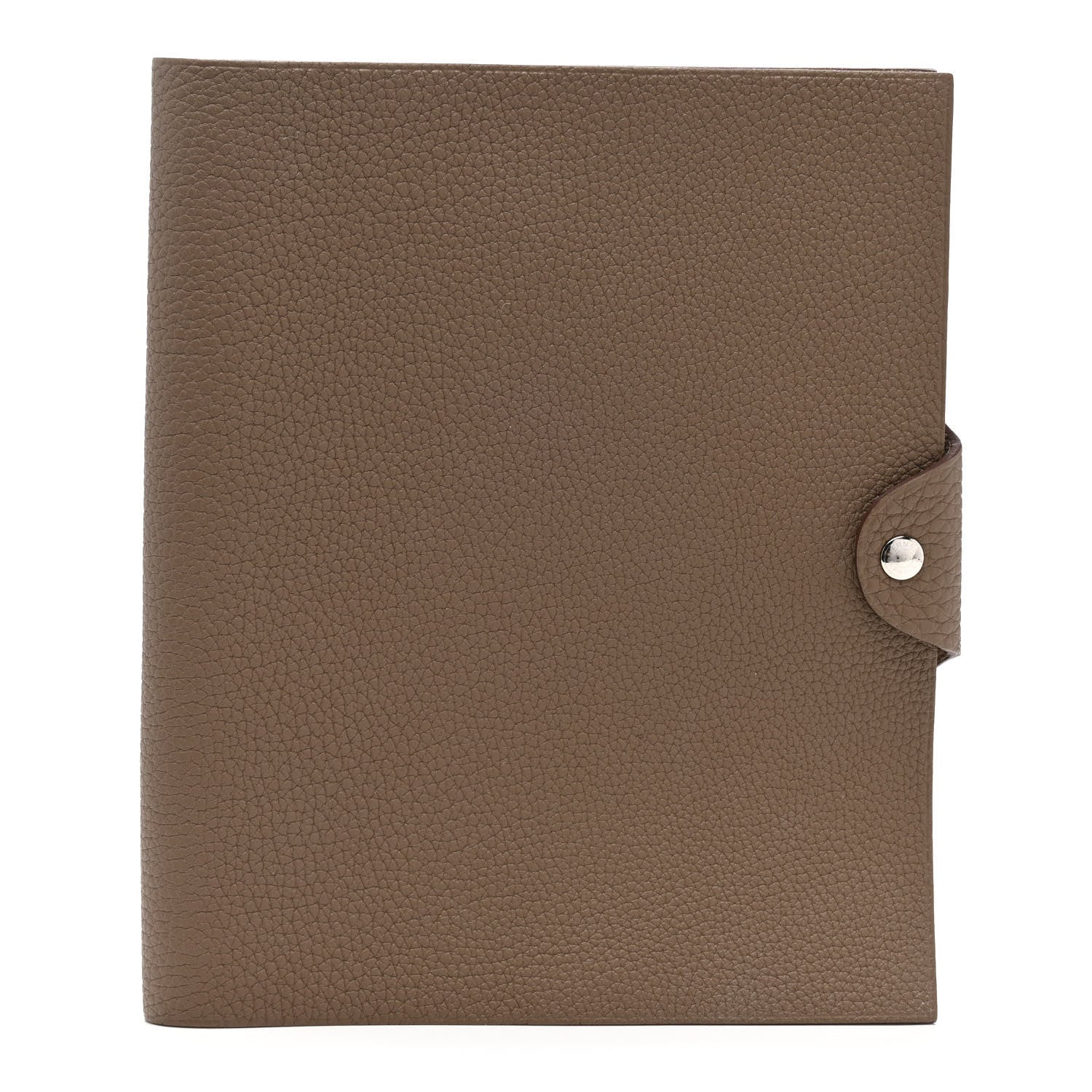 Hermes Togo Ulysse MM Notebook Cover Etoupe 1 of 7