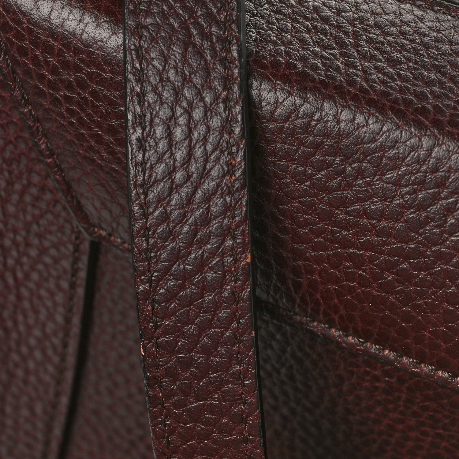 Mulberry Small Classic Grain Calfskin Hopton Oxblood 9 of 9