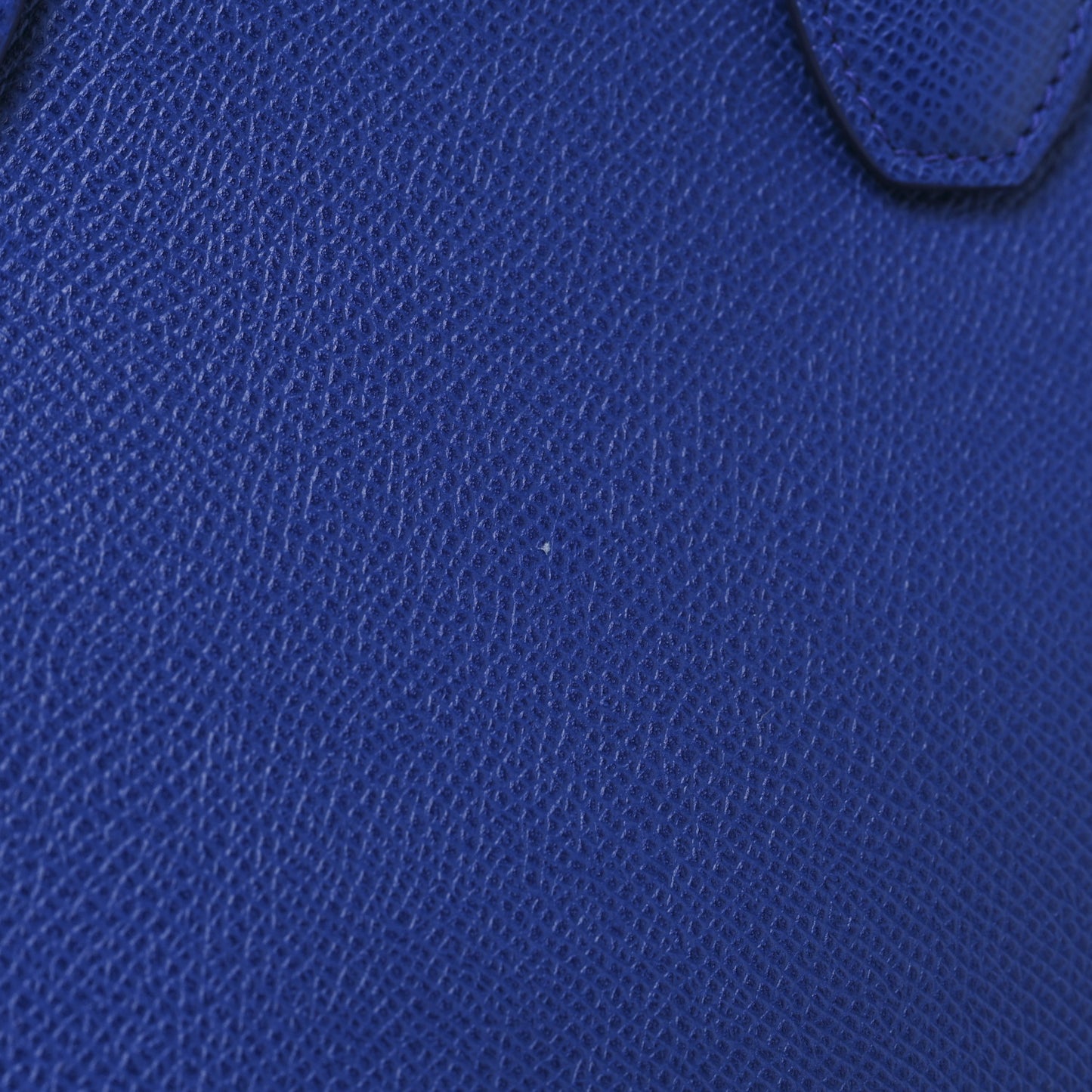 Hammered Calfskin Small The Studio Box Bag Lapis Lazuli