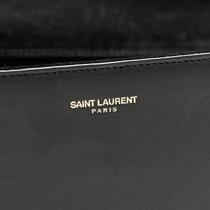 Saint Laurent Calfskin Classic Y Ligne Clutch Black 7 of 7