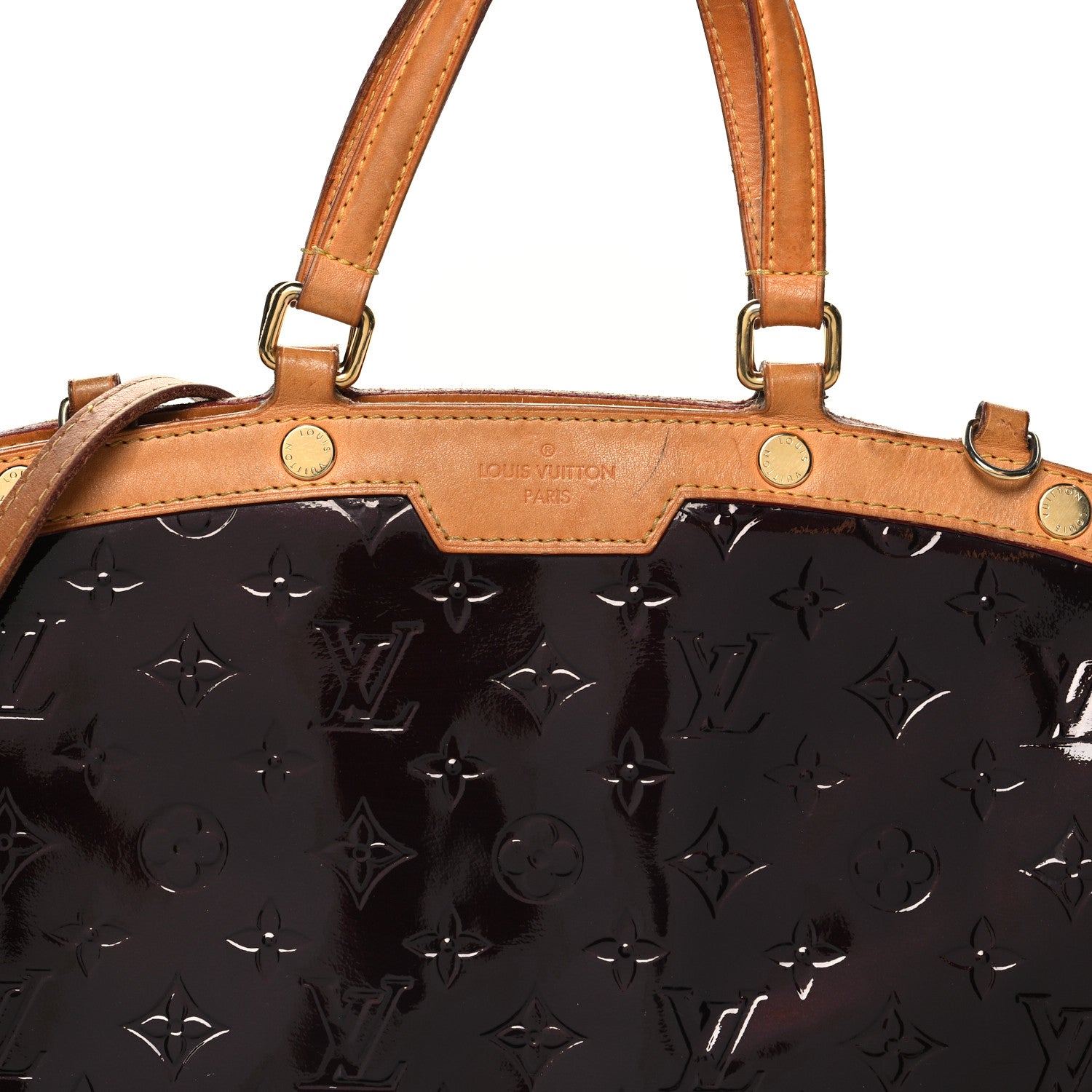 Louis Vuitton Vernis Brea MM Amarante 7 of 15