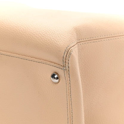 Chanel Calfskin Cerf Executive Shopper Tote Beige 9 of 24