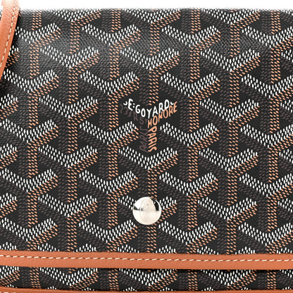 Goyard Goyardine Plumet Wallet Clutch Black Gold 8 of 10