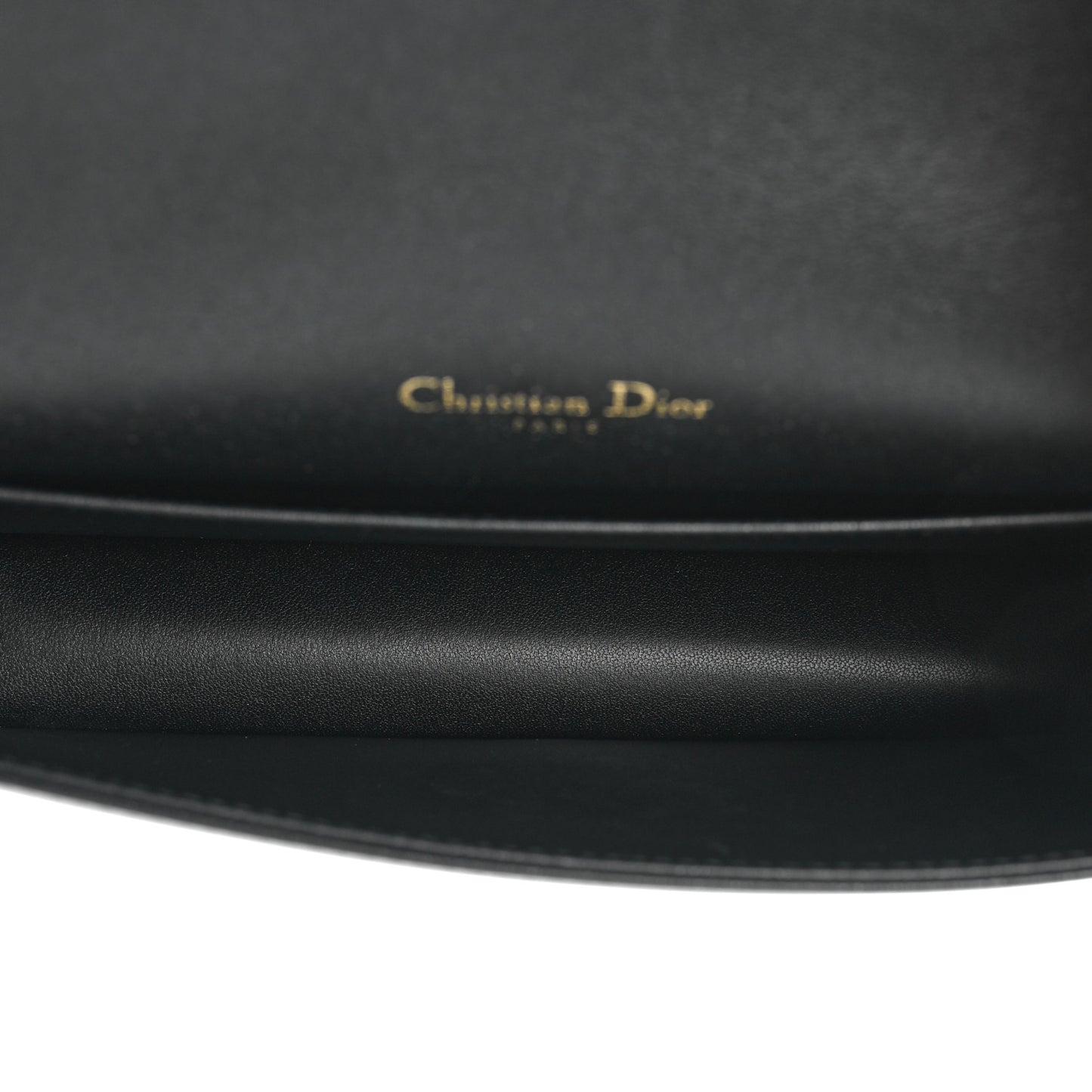 Lambskin Cannage Lady Dior Pouch Black