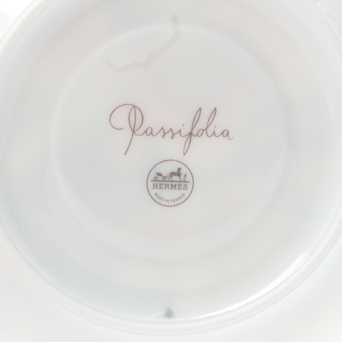 Porcelain Passifolia Tea Cup And Saucer Set Of 2