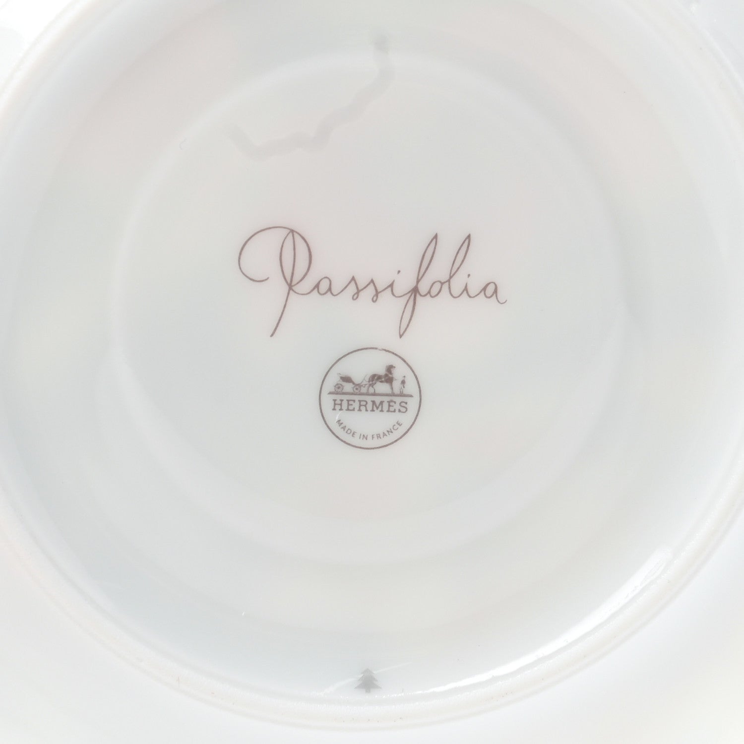Hermes Porcelain Passifolia Tea Cup And Saucer Set Of 2 8 of 10