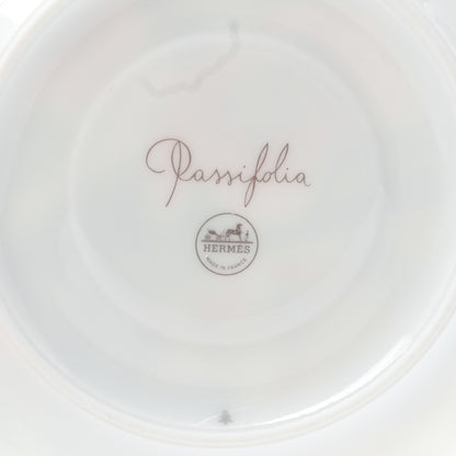 Hermes Porcelain Passifolia Tea Cup And Saucer Set Of 2 8 of 10