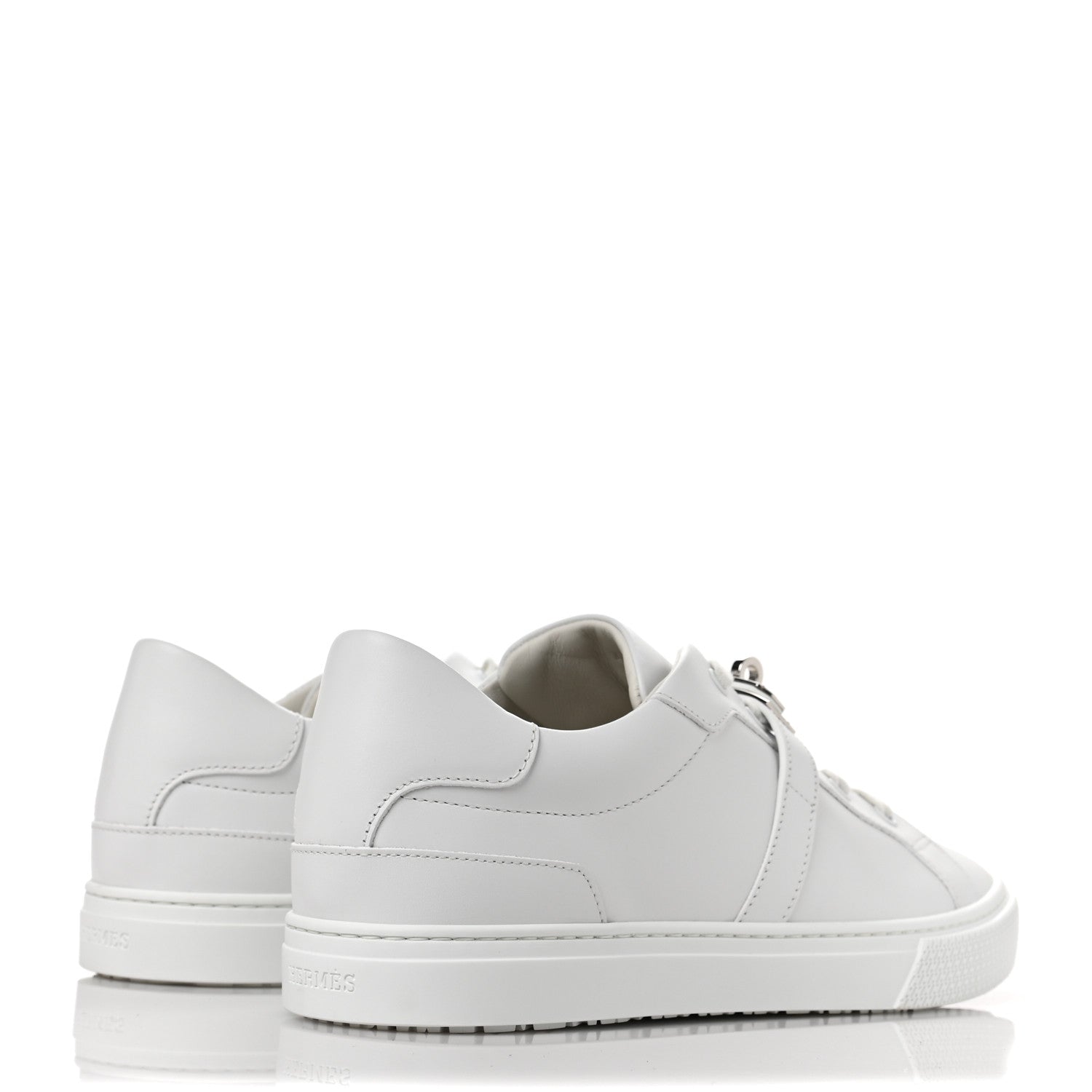 Hermes Calfskin Day Sneakers 41.5 White 4 of 9