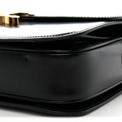 Celine Shiny Calfskin Medium Triomphe Black 10 of 11