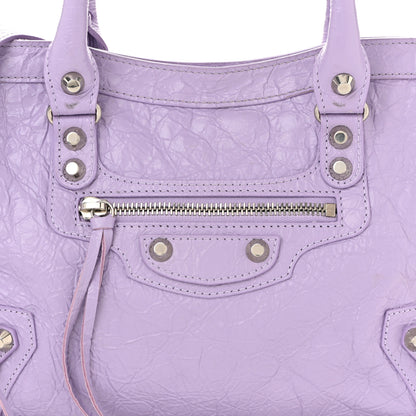 Balenciaga Agneau Arena Storico Classic Hardware Small Le City Lilac 8 of 13