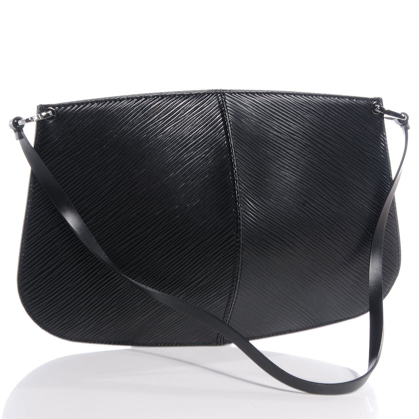 Epi Demi Lune Pochette Black