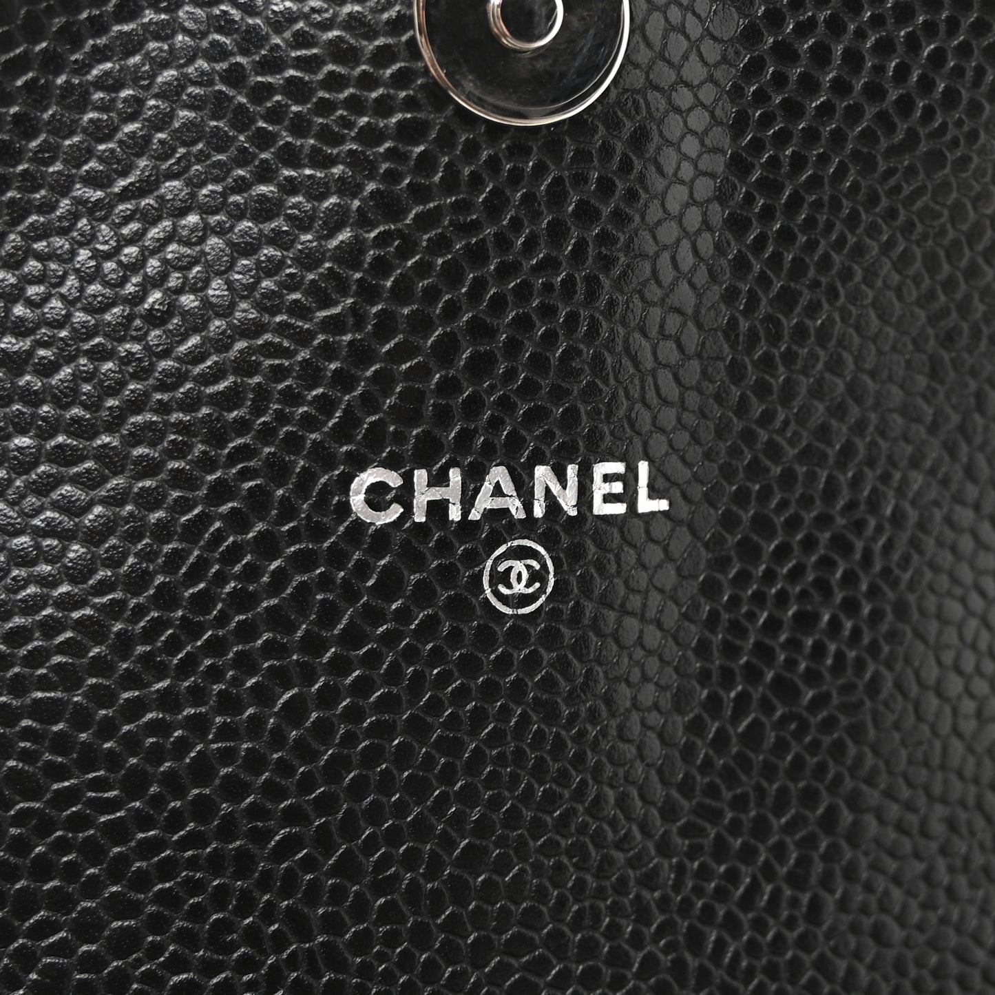 Caviar Half Moon Wallet On Chain WOC Black