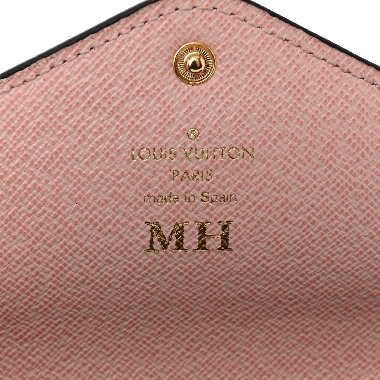Monogram Josephine Wallet Rose Ballerine