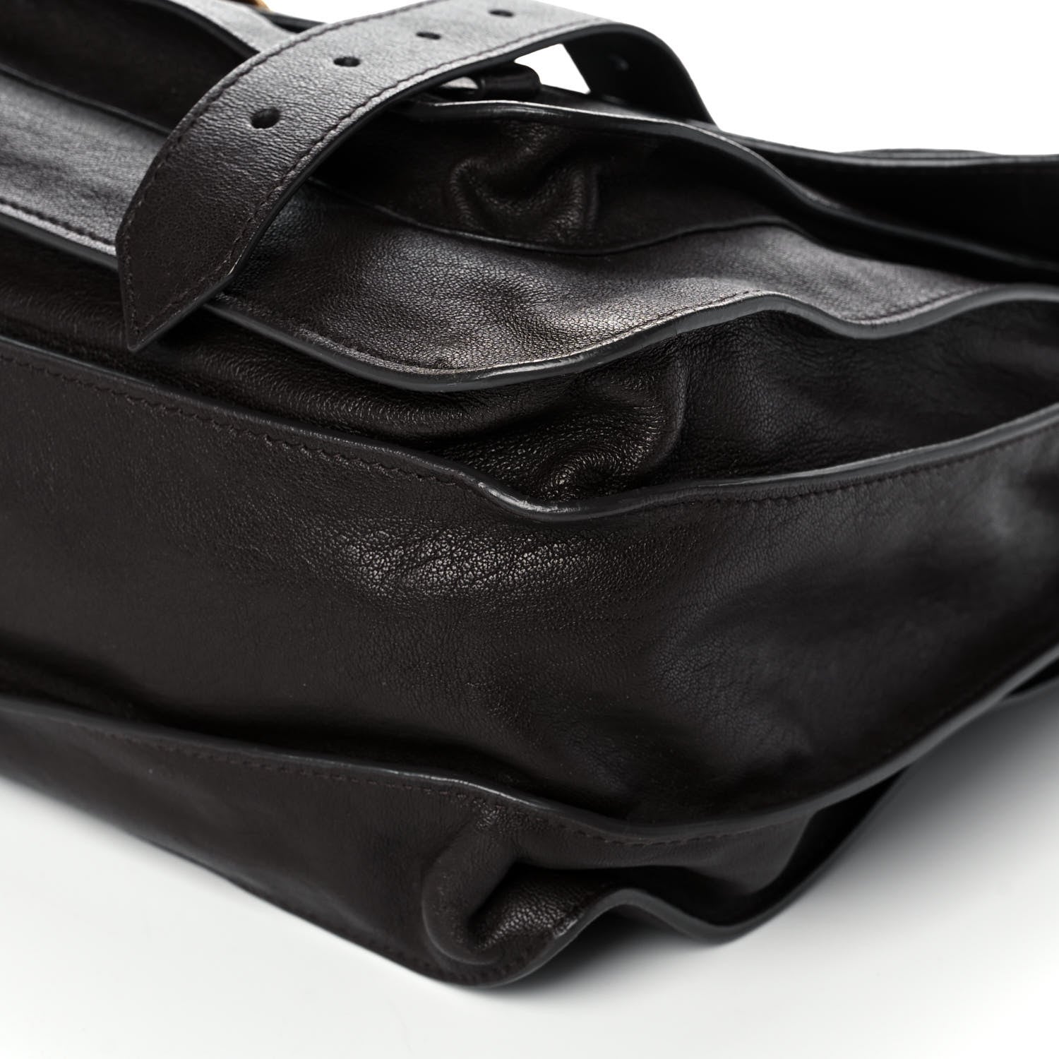 Proenza Schouler Lambskin Large PS1 Satchel Chocolate 11 of 11
