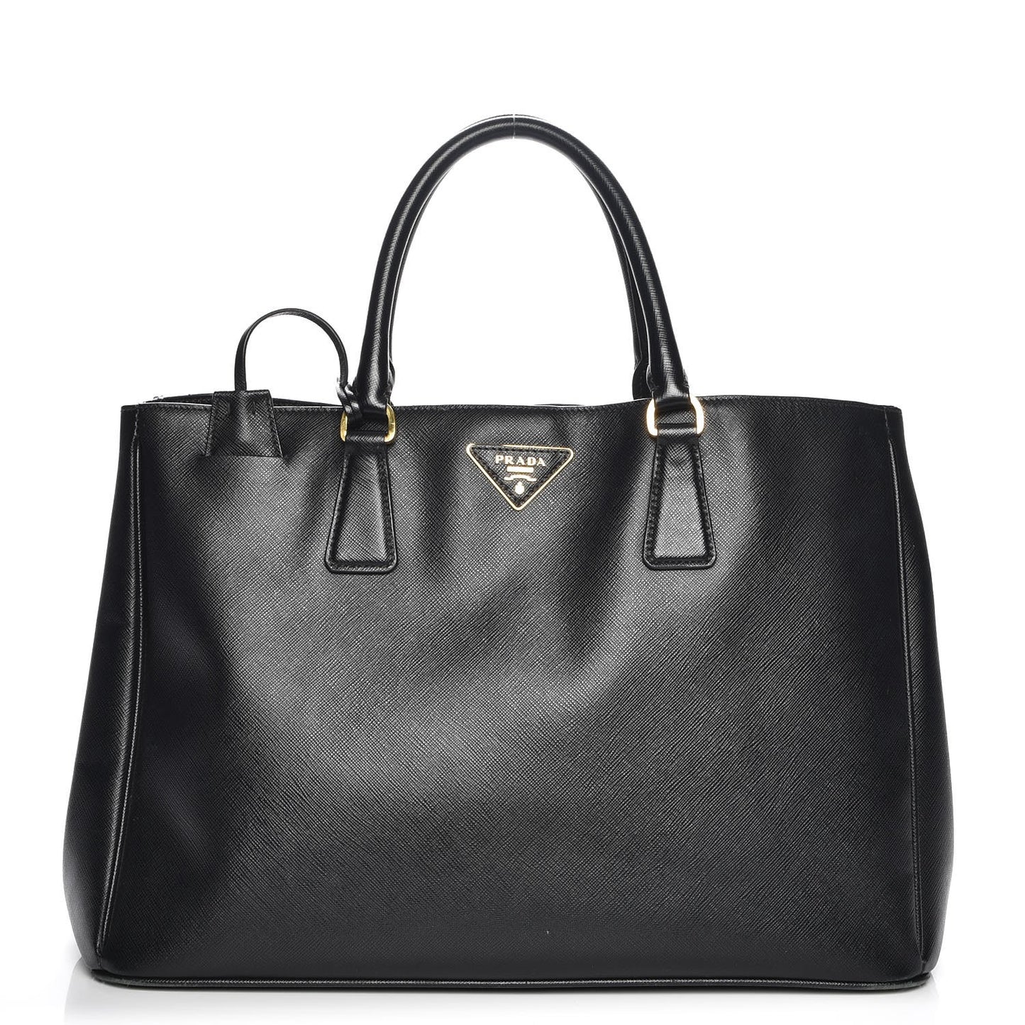 Saffiano Lux Large Tote Nero Black