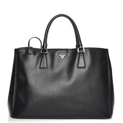 Prada Saffiano Lux Large Tote Nero Black 1 of 9