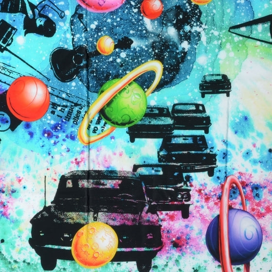 Silk Giant Square By Kenny Scharf Scarf