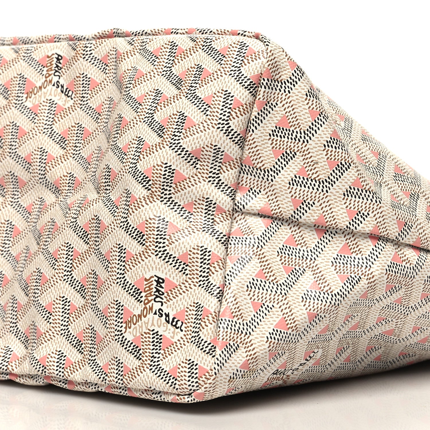 Goyard Goyardine Saint Louis Claire Voie PM White Pink 11 of 11
